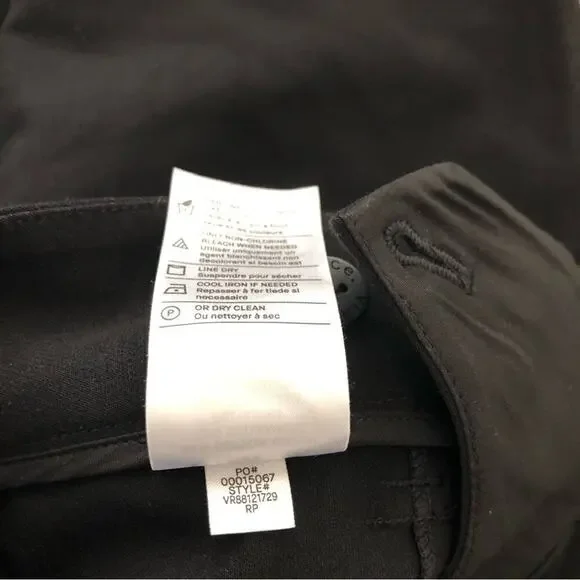 NWOT Vince Womens Cropped Pants Black - Picture 4 of 7